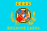 флаг административной области Лацио Италия