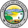 печать Аляска США