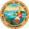 печать штата Калифорнии США