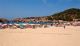 пляж Кала Ваделла Ибица Испания