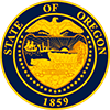 печать штата Орегон США