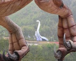самый большой парк динозавров в Европе