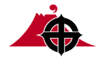 флаг Кагосима в Японии