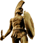 Статуя Леонида в Спарте