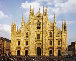 отдых в Италии: собор в Милане