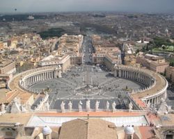 площадь Петра Ватикан