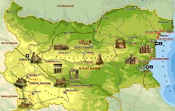 Болгария карта