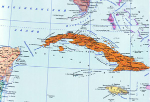 Куба карта