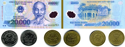 Вьетнам деньги донга
