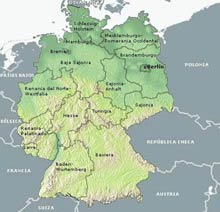 Германия карта