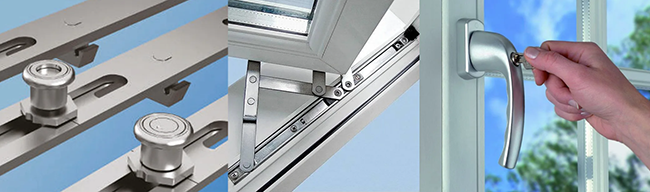 фурнитура окон ПВХ