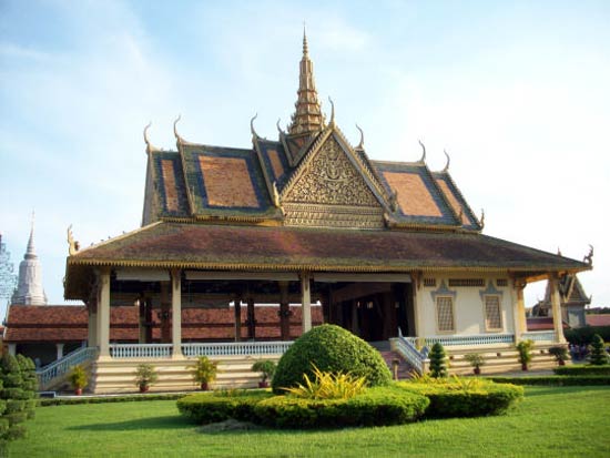 королевский дворец - Пномпень Камбоджа