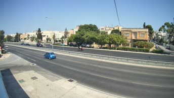Аттард. Мдина Роуд. Мальта. Вебкамера