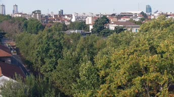 Милан. Панорама. Италия. Вебкамера