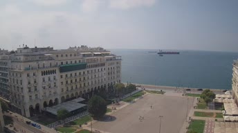 Салоники. Площадь Аристотеля. Греция. Вебкамера