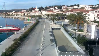 Рогозница. Панорама. Хорватия. Вебкамера